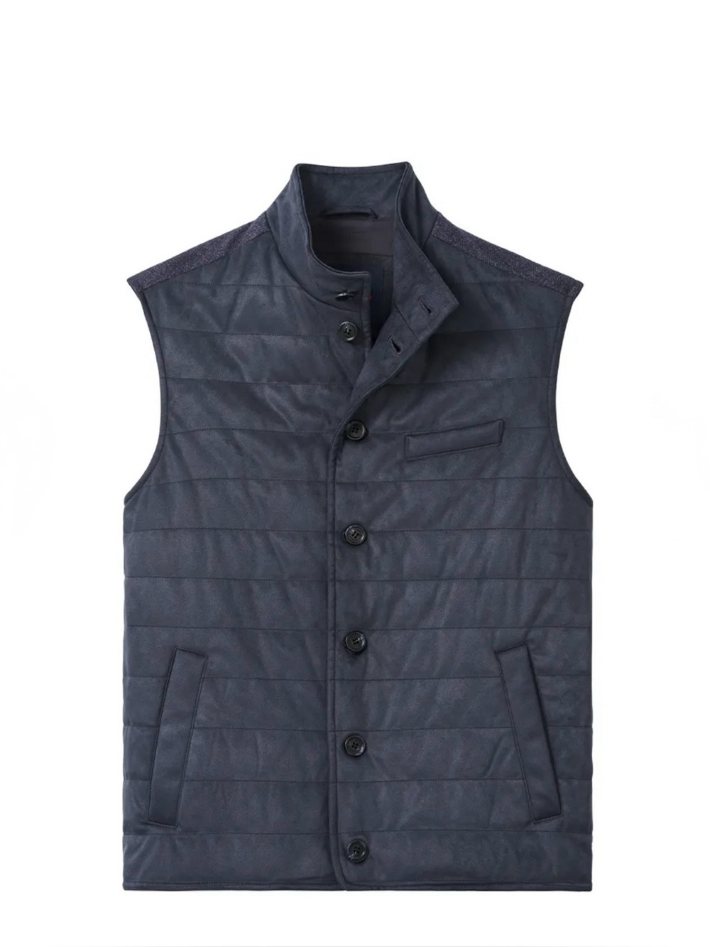 NWT Johnnie-O Top Shelf Puffer Sutter Vest: Navy (Large)